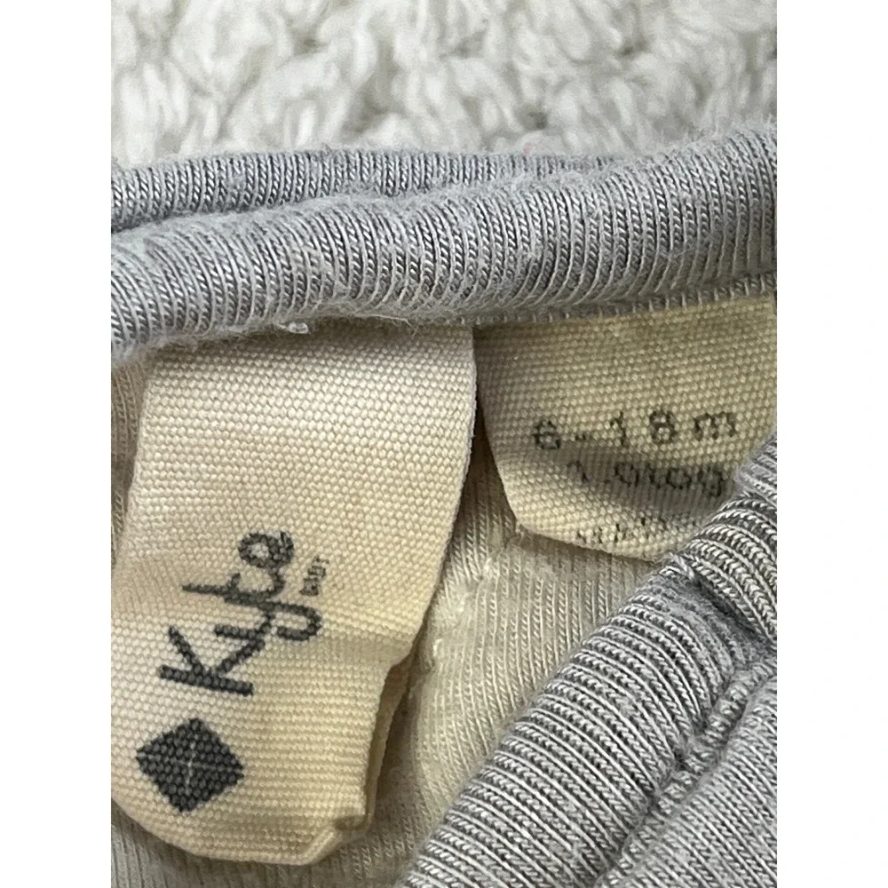 Kyte Baby Bamboo Sleep Bag 1.0 TOG Gray 6-18 Months Wearable Blanket